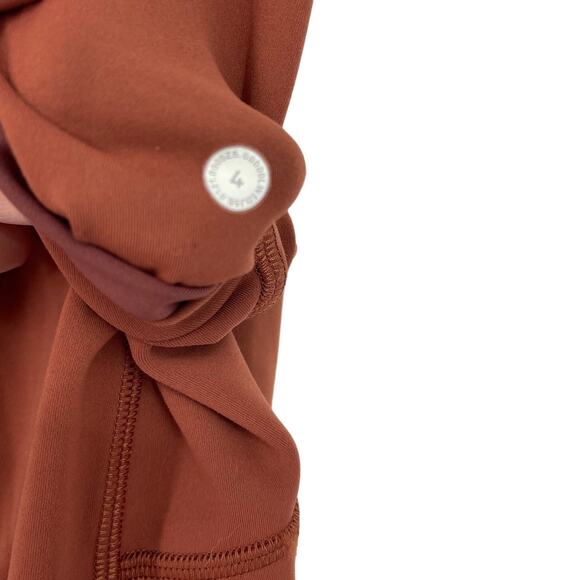 Lululemon Invigorate High Rise Tight 28" Dark Terracotta Size 4 - Picture 6 of 9